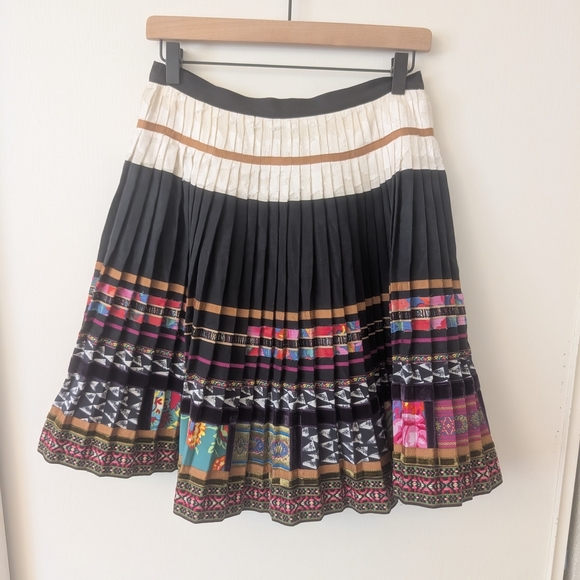 Corey Lynn Calter Dresses & Skirts - Anthropologie Corey Lynn Calter Womens 6 Valea Skirt Pleated Nordic Bohemian